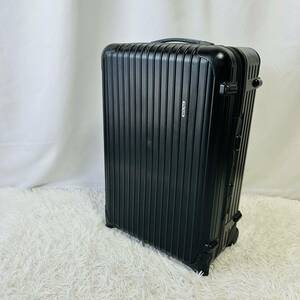 美品　リモワ RIMOWA サルサ SALSA 63L 2輪　マットブラック スーツケース キャリーケース 大容量　851.63