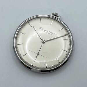 1円～/IWC/INTERNATIONAL WATCH Co./SCHAFFHAUSEN/スモセコ/シルバーカラー/手巻き/懐中時計/稼動品/ジャンク/T090