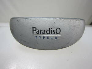 ★375）レディースパター・パラディーゾ　「ParadisO TYPE-D」/サイズ約）83.5㎝【32インチ】/総重量-約470g　※傷み現状品■120