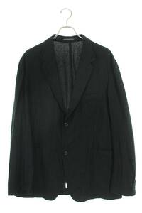 ヨウジヤマモトプールオム YOHJI YAMAMOTO POUR HOMME HV-J05-101 サイズ:4 ウールナイロン2Bジャケット 中古 BS99