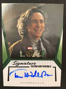 ◆ UPPER DECK MARVEL ロキ/トム・ヒドルストン 直筆サイン カード ◆ auto LOKI Tom Hiddleston