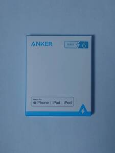 新古品　Anker PowerLine III Flow USB-C & ライトニング ケーブル 黒 0.9m