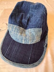 SS21 visvim F.I.L. Indigo Camping Trailer CAMP CAP size FREE/ict dry JOURNEYMAN N.D. PEERLESS folk DENIM JUMBO