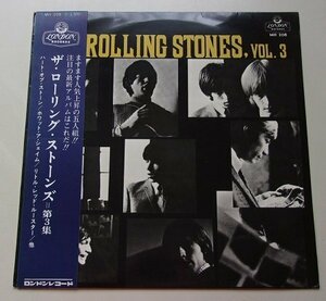 THE ROLLING STONES　ザ・ローリング・ストーンズ　第3集　LPレコード