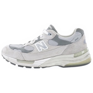 New Balance ニューバランス M992GR ローカットスニーカー グレー US10.5/28.5cm