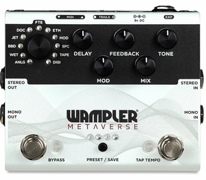 新品 即納 Wampler Pedals Metaverse Stereo Delay Pedal ワンプラー