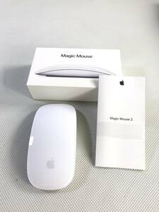 S8180◇Apple アップル Magic Mouse 2 マジックマウス ワイヤレスマウス A1657 本体美品 箱付き【保証あり】241022