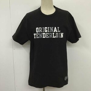 TENDERLOIN L テンダーロイン Tシャツ 半袖 クルーネック プリント T Shirt 黒 / ブラック / 10105516