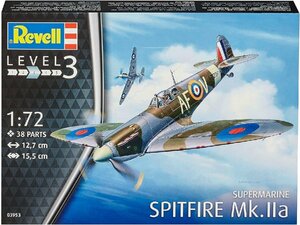 レベル 03953 1/72 イギリス空軍 スピットファイア MK.IIa