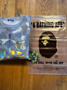 A BATHING APE★ザ ベイシング　エイプ・スウェット・シャーク・サイズM・極美品・正規品・シャークパーカー・SHARK 