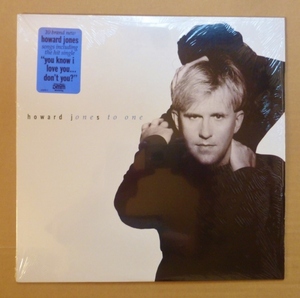 HOWARD JONES「ONE TO ONE」米ORIG [ELEKTRA] ステッカー有シュリンク美品