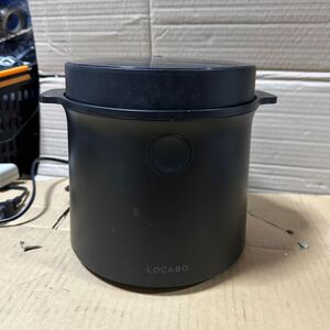 あ-4701）LOCABO JM-C20E-B 炊飯器 21年製　中古現状品 通電確認済み