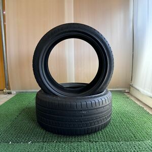 ●3243●夏タイヤ グッドイヤー イーグル EAGLE F1 ASYMMETRIC 2 235/40R18 95Y 2020年製 中古品2本セット バリ溝