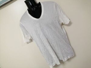 kkaa1680 ■ Paul Smith ■ ポール スミス Tシャツ カットソー トップス 半袖 白 オフホワイト M