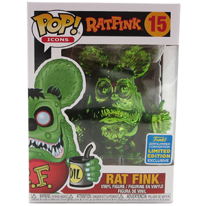 送料460円　POP! ICONS VINYL FIGURE RAT FINK METALLIC GREEN 【FUNKO】ラットフィンク