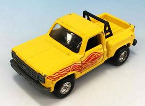 当時物 トミカ 輸出 No.F44 シボレー トラック 日本製 1/77 黄 ミニカー 自動車 コレクション CHEVROLET TOMY tomica