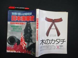 別冊１億人の昭和史　日本海軍史　日本の戦史別巻②　”帝国海軍”の栄光と終　毎日新聞社　１９７９年　　N-1７