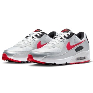 ☆NIKE AIR MAX 90 薄灰/銀/赤/黒 27.0cm ナイキ エア マックス 90 DX4233-001