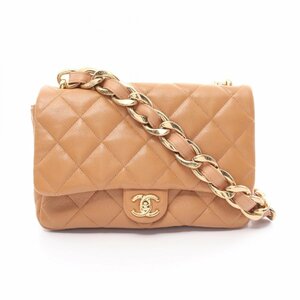 シャネル マトラッセ ブランドオフ CHANEL レザー ショルダーバッグ レザー 中古 レディース