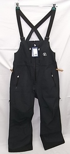 期間限定送料込み超特価!!正規新品 25 UNFUDGE SNOW WEAR GENTLE BIB PANTS/L/BLACK /アンファッジ ジェントルビブパンツ/ L / ブラック