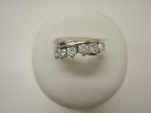 【新品磨き済】Pt900 プラチナ ダイヤ1.03ct 指輪 リング サイズ10号 ジュエリー アクセサリー レディース Diamond NBJ