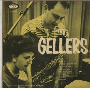 USオリジナルLP！深溝ラベル コーティングジャケ MONO Herb Geller / The Gellers 55年【EmArcy MG-36024】Red Mitchell Jazz