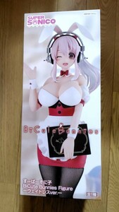 新品未開封 すーぱーそに子 BiCute Bunnies ウェイトレス ver. フィギュア バニー Figure SUPER SONICO うさ耳 網タイツ そに子