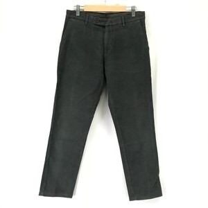 ベルウィッチ/BERWICH x BARNEYS NEW YORK☆コットンパンツ【46/メンズM/股下70cm/チャコール/イタリア製】Pants/Trousers◇cBH501