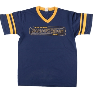 古着 90年代 AUGUSTA Vネック カレッジTシャツ メンズM ヴィンテージ /eaa445857 【SS2409_30%】