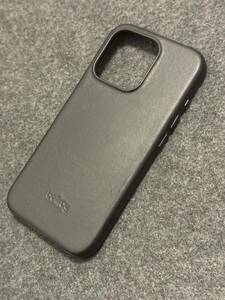 Bellroy ベルロイ　iPhone15Pro レザーケース　ブラック　黒　Phone Case 