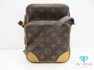 ルイ ヴィトン LOUIS VUITTON ショルダーバッグ モノグラム アマゾン M45236 ブラウン 茶 PVC レザー LV ロゴ【中古】【送料無料】 bk9622