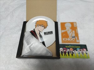 BLEACH 皿 プレート 黒崎一護 カード付き