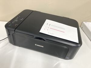 キャノン　Canon インクジェットプリンター複合機 ノズルチェック難あり、インク切れ？　PIXUS MG3630 BK 630604010