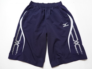 ■1123■ミズノ MIZUNO ナイロンハーフパンツ XO●