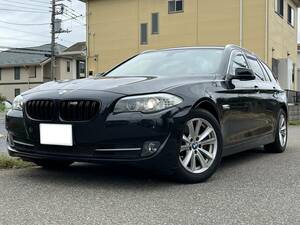 売り切りBMW523d SE ハイラインPKG TwinPower Turbo 車検R8/08 純正HDDナビ TV Bカメラ ETC 純正17インチアルミホイール クルコントロール