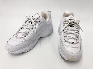 フィラ FILA レディースシューズ スニーカー DISTRACER ディスラプター 25.5cm 白