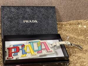 (150PA)*新品未使用！PRADA プラダチャーム キーホルダー