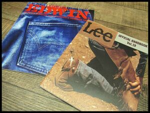 送無 G② 美品 希少 90s 90年代 当時物 EDWIN エドウィン 97年 WORLD CATALOG Vol.20 & Lee リー HANDBOOK Vol.19 カタログ 2点セット 資料