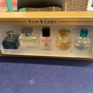 1円出品 ラルフローレン RALPH LAUREN ミニチュア香水セット 残量たっぷり 0121-14