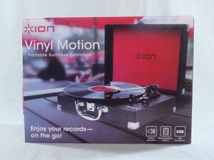 ■ION アイオン Vinyl Motion ポータブル ターンテーブル アナログ レコードプレーヤー■