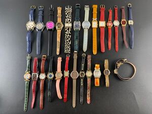 1000円~●★動作未確認★腕時計 色々 NIXON KENZO GUESS Burberry ALVIERO MARTINI 他 QZ 中古 現状品★okoy3336469-89★ot6411