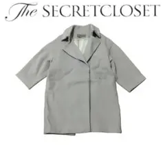 The SECRETCLOSET ショートスリーブ コクーンコート チェスター