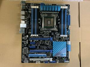 6★中古品 BIOS確認 ASUS P9X79 LE LGA2011 ATXマザーボード IOパネル付属★