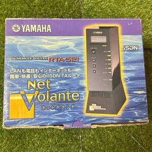 【箱有】ヤマハ (YAMAHA) ISDN TA/リモートルータ NetVolante RTA52i【付属品有】