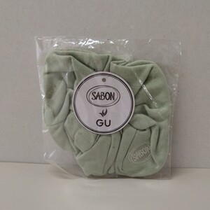 SAVON × GU シュシュ (グリーン) ◇新品