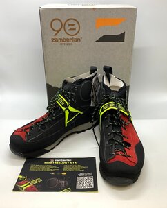 美品 zamberlan ザンバラン 5050 TREELOGY GTX ツリーロジー トレッキング シューズ ブーツ サイズ:USA8 レッド/イエロー[60-1115-2E5]良品