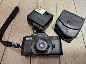 【ジャンク品】ペンタックス PENTAX auto 110 SUPER 24mm ストロボAF130P付き