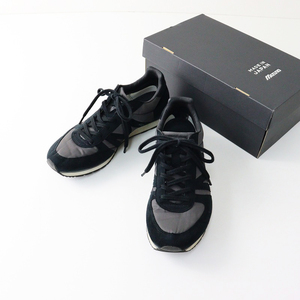 マーガレットハウエル MARGARET HOWELL × ミズノ MIZUNO MR1 RUNNING SHOE 26.0cm/グレー スニーカー メンズ【2400014103120】