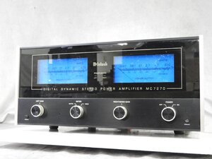 ☆ McIntosh マッキントッシュ パワーアンプ MC7270 ☆中古☆