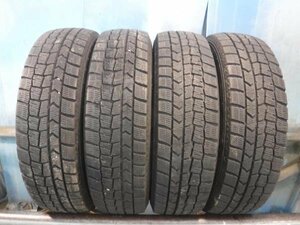 送料無料●9分山 4本 18年 ダンロップ 165/70R14 WINTER MAXX WM02 14インチ●34128